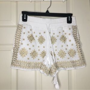 J.Crew Women’s Embroidered Mosaic Pull Up On Short